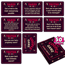 Romantic Night Cards for Couples 50-Piece Paper Set