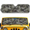 Green Camo Foldable Windshield Sunshade for Jeep Wrangler 1
