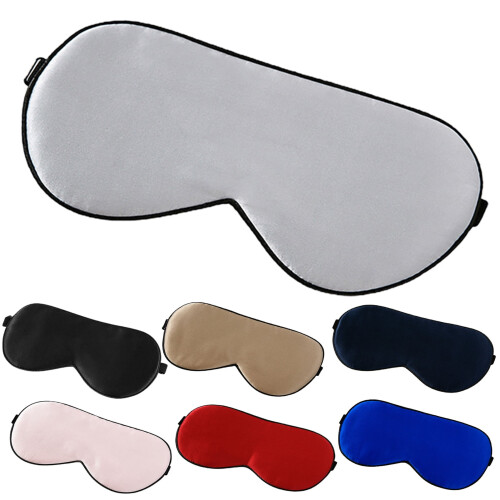 Silk Eye Mask Adjustable Strap 1 Piece