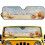 Foldable Windshield Sun Shade for Jeep Wrangler JL and 1