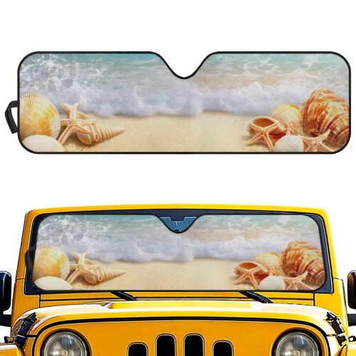 Foldable Windshield Sun Shade for Jeep Wrangler JL and