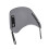 Motorcycle Windshield Adjustable Clear Wind Deflector for 1