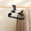 Black Plastic Clothes Racks Non-Slip Space-Saving 10-Pack 4