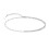 Ankelband med gem 925 Sterling Silver 1 st 1