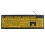 Clavier filaire USB, police large, résistant aux éclaboussures 1
