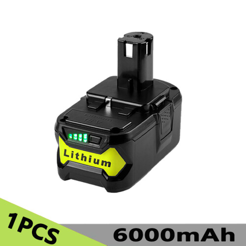 Ryobi 18V Li-ion Battery Replacement 6.0Ah