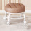 Tabouret bas multifonctionnel à roulettes pour usage domestique (1 pièce) 1