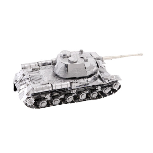 Μεταλλικό κιτ μοντέλου JS-2Tank, μη συναρμολογημένο παιχνίδι διακόσμησης DIY