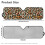 Cheetah Leopard Print Windshield Sun Shade for Jeep 7