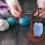 Solid Wood Yarn Stand with Magnetic Rotating Spindle 1 5