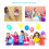 LEORX Latex Balloons Assorted Colors 100 pcs 5