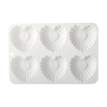 Moule en silicone pour gâteau en forme de cœur pour la Saint-Valentin