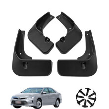 Mud Flaps for Toyota Camry 2015–2017 Black 4-Piece