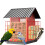 Iron Bird Water Bowl Outdoor Hanging Feeding Device 1