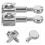 Metal Needle Clip for Sewing Machine Silver 2 Pack 1