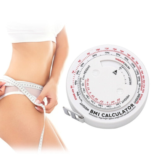 BMI Calculator Telescopic Tape Measure 150 cm 2