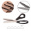 Triangle Pinking Shears 7mm Serrated Blade 1