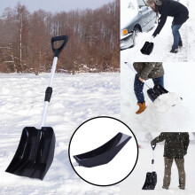 Detachable Snow Brush and Ice Scraper for Vehicles