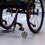 Round Wheelchair Wheels Replacement Grey Iron 2 Pcs 7