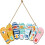 Rustic Wood Door Sign Hello Summer Wall Decor 1