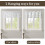 Semi-Sheer Kitchen Curtain Valance Brambleberry Pattern 6