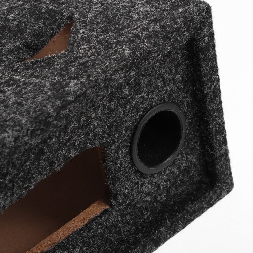 Car subwoofer enclosure with felt cloth cover 1 pack 2