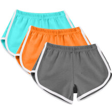 Short d'été décontracté pour femme, lot de 3, kaki