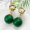 Potara Earrings Anime Ear Clips for Men 2 pcs 4