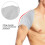 Gold Fleece Shoulder Support Brace Double Warm Protective 1 8
