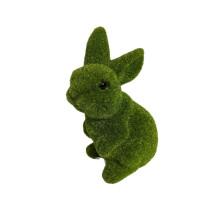 Décoration de lapin de Pâques, figurine en mousse plastique, 1 pièce
