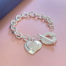 925 Silver Charm Bracelet Bangle 1 piece