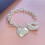 925 Silver Charm Bracelet Bangle 1 piece 1