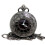 Retro Quartz Steampunk Pocket Watch with 37 cm Chain 1
