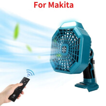 Vertical Fan with Light for 14.4–18V Power Tools
