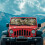 Windshield Sun Shade for Jeep Wrangler JL/JLU and Gladiator 2