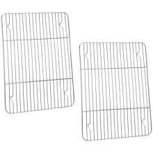 Stainless Steel Cooling Rack Set 2 pcs 11.8x9x0.6 in