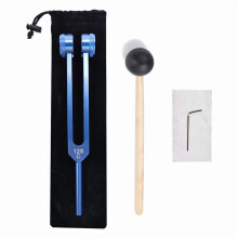 Aluminum Alloy Tuning Fork 128Hz with Hammers