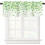 Κουρτίνες Shamrock Valance Green 54x18in Rod Pocket 1