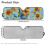 Sunflower Butterfly Windshield Sunshade for Jeep Wrangler 6
