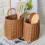 Ensemble de 2 paniers de rangement muraux 7