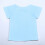 Girls Knot Tunic Top Light Blue M 4