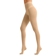 Velvet Opaque Winter Tights with Reinforced Toe and Soft