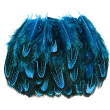 Natural Blue Pheasant Feathers 2-3 inch 200 pcs