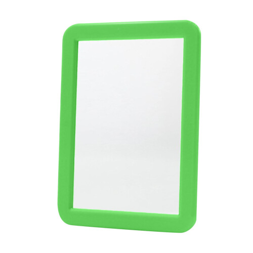 Makeup Cabinet Rectangular Handheld Mirror with Stand