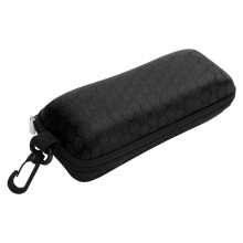 Zipper Sunglass Case Rectangle Grid 1 Pc