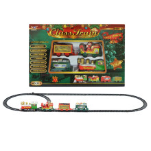 Cartoon Christmas Train Track Toy Battery-Powered 1 Piece