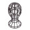 Wig Stand Plastic Hat and Cap Holder Black 1