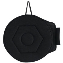 Rotating Car Seat Cushion with Memory Foam and Non-Slip Base