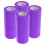 Purple Polyester Tulle Fabric for Gift Decor 4 Rolls 1