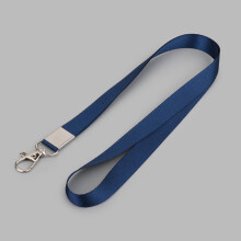Neck Strap Lanyard with Metal Clip Navy Blue 2PCS